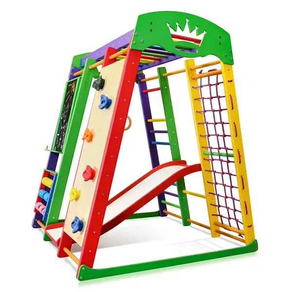 Спортивний комплекс для дому SportBaby «Акварелька Plus 4» купити недорого в Україні, фото 4