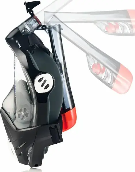 Полнолицевая маска Aqua Speed BRIZO 8742 черный Уни L/XL купить недорого в Украине, фото 3