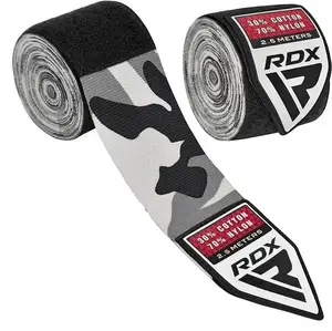 Бинты для бокса RDX Hand Wraps CAMO Grey (2.5м.) купить