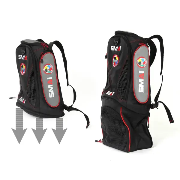 Рюкзак WKF PERFORMANCE BACKPACK | черно-красный | SMAI BP-PER1 купить недорого в Украине, фото 10