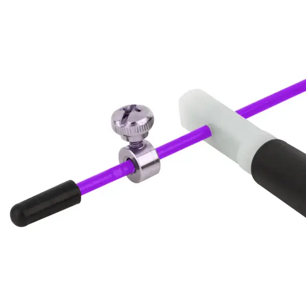 Скакалка швидкісна PowerPlay 4202 Ultra Speed Rope Фіолетова (2,9m.) купити недорого в Україні, фото 4