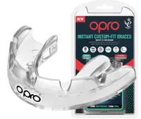 Капа OPRO Instant Single Colour Braces взрослая (возраст 11+) Clear (art.102522007) купить