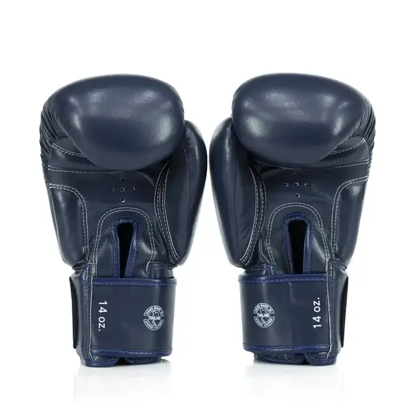 Боксерские перчатки Fairtex BGV27 Blue 10 унций (бинты в комплекте) купить недорого в Украине, фото 3