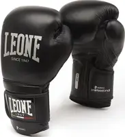 Боксерські рукавички Leone Professional Black 12 ун. купити