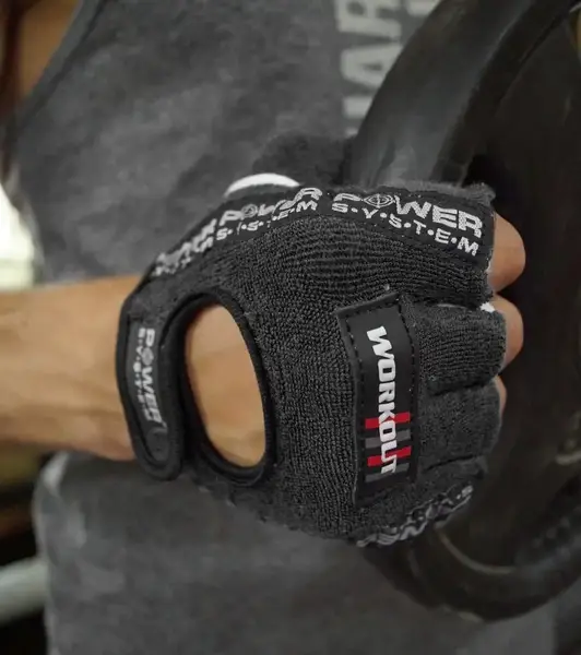 Рукавички для фітнесу Power System PS-2200 Workout Black XS купити недорого в Україні, фото 8