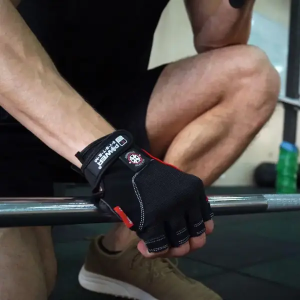 Рукавички для фітнесу Power System PS-2580 Man’s Power Black XXL купити недорого в Україні, фото 7