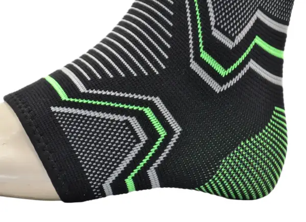 Бандажі на гомілкостоп PowerPlay 4100 Чорні S/M (пара) купити недорого в Україні, фото 5