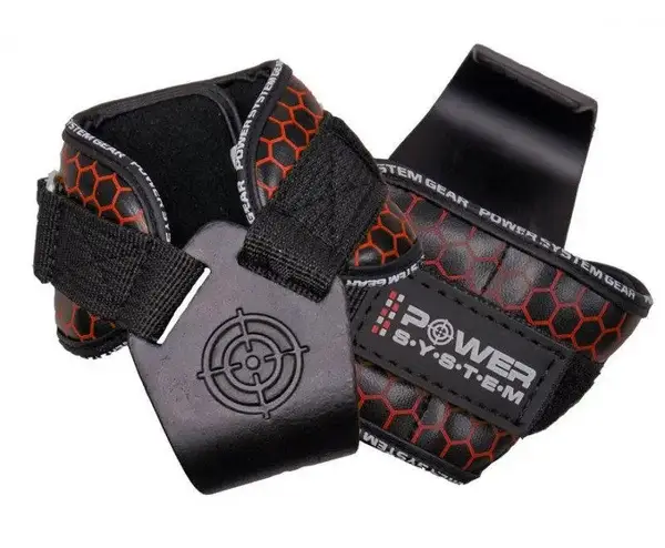 Крюки для тяги на запястье Power System PS-3360 Hooks V2 Black/Red L купить