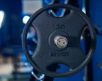 Диск RN-Sport 15 кг Ø51 мм для штанги з Quatro хватом. Чорний купити