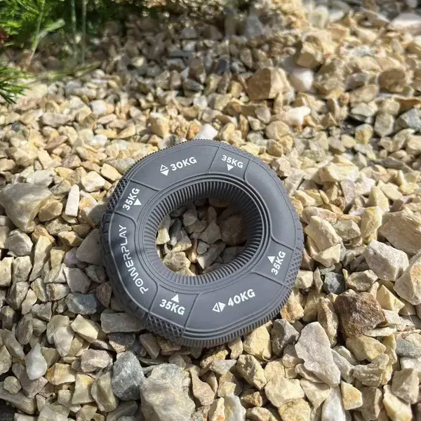 Еспандер кистьовий силіконовий PowerPlay PP-4331 Hand Grip Large 30-35-40 кг. Сірий купити недорого в Україні, фото 8