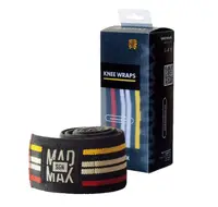 Бинты на колени MadMax MFA-292 Knee Wraps Black купить