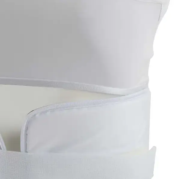 Женская защита живота с лицензией WKF SMAI Белая XS | BPW купить недорого в Украине, фото 5