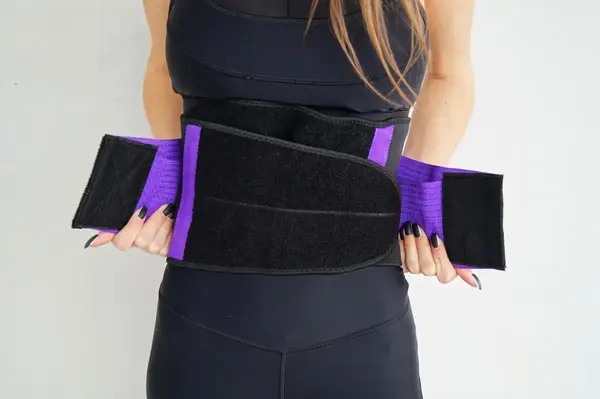 Пояс-корсет для підтримки спини Power System PS-6031 Waist Shaper Purple L/XL купити недорого в Україні, фото 7
