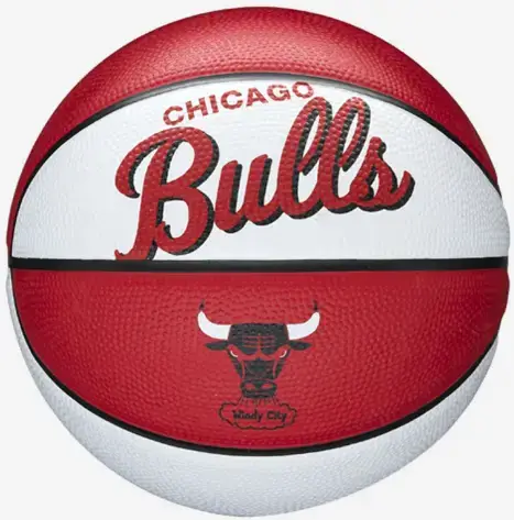 Мяч баскетбольный Wilson NBA TEAM RETRO BSKT MINI CHI BULLS | Размер 3 купить