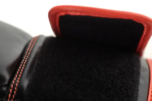 Боксерские перчатки Adidas "Hybrid 80" черный/красный | 12 унций | ADIH80 купить недорого в Украине, фото 2