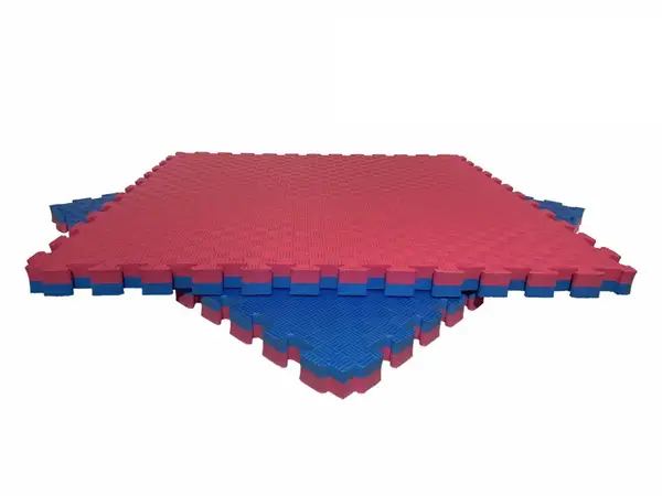 Татамі мат EVA 26 мм 1х1м (червоно-синій) купити недорого в Україні, фото 5