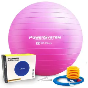 М'яч для фітнесу (фітбол) Power System PS-4018 Ø85 cm PRO Gymball Pink купити