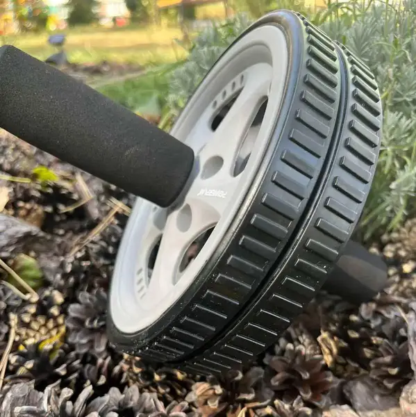Колесо для преса PowerPlay PP-4345 Exercise Wheel (d16.5cm.) Сіре купити недорого в Україні, фото 5