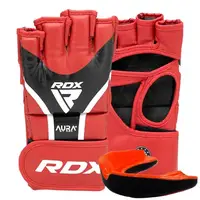 Перчатки для ММА RDX AURA PLUS T-17 Red/Black S купить