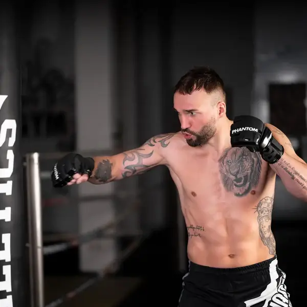 Перчатки для ММА Phantom APEX Hybrid Black S/M купить недорого в Украине, фото 9