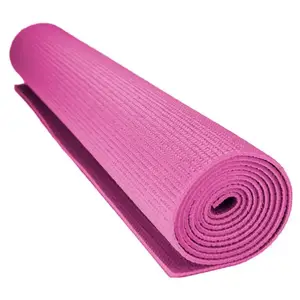 Килимок для йоги та фітнесу Power System PS-4014 PVC Fitness Yoga Mat Pink (173x61x0.6) купити