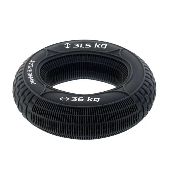 Эспандер кистевой силиконовый PowerPlay PP-4330 Hand Grip Loops Hard 31.5-36 кг. Черный купить недорого в Украине, фото 3