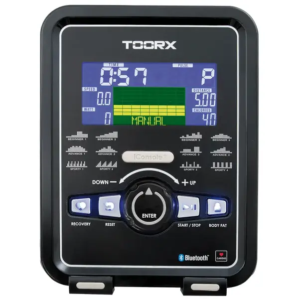 Горизонтальный велотренажер Toorx Recumbent Bike BRXR 300 (BRX-R300) | Черный купить недорого в Украине, фото 2