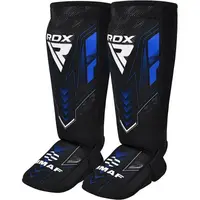 Защита для голеней и стоп RDX NEOPRENE SHIN INSTEP IMMAF-1-BLUE-L купить