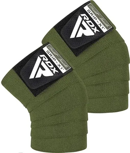 Бинти на коліна RDX K1 GYM Knee Wraps Army Green купити