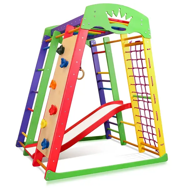 Спортивний комплекс для дому SportBaby «Акварелька Plus 6» купити недорого в Україні, фото 3