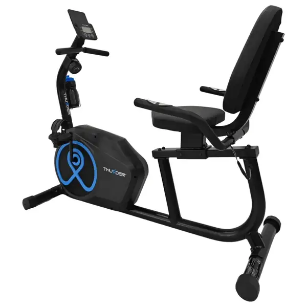 Велотренажер горизонтальный JET THUNDER черный купить недорого в Украине, фото 3