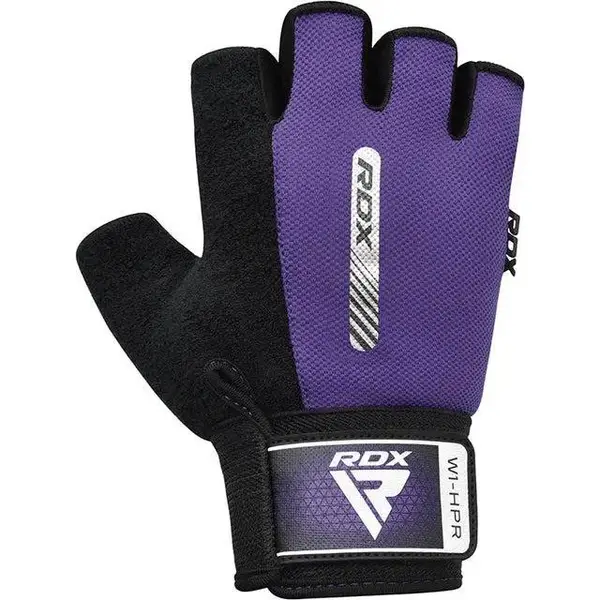 Перчатки для фитнеса RDX W1 Half Purple S купить недорого в Украине, фото 2