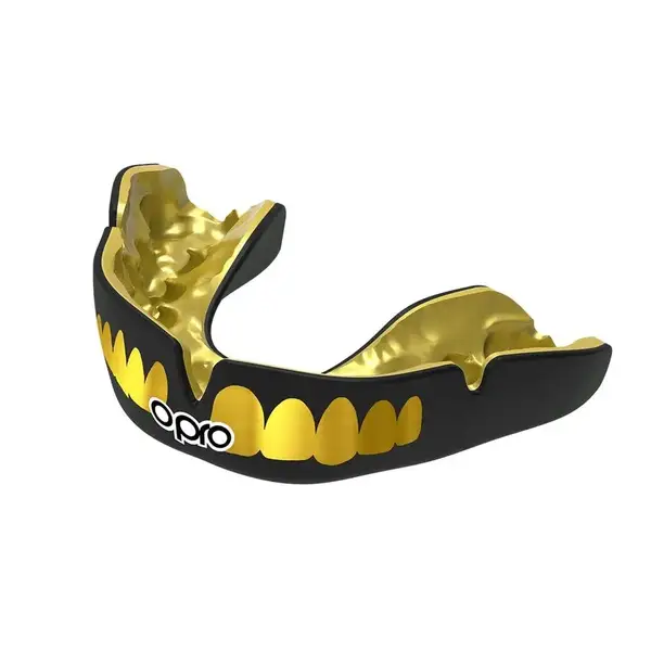 Капа OPRO Instant TEETH взрослая (возраст 11+) Black/Gold (art.102526001) купить недорого в Украине, фото 2