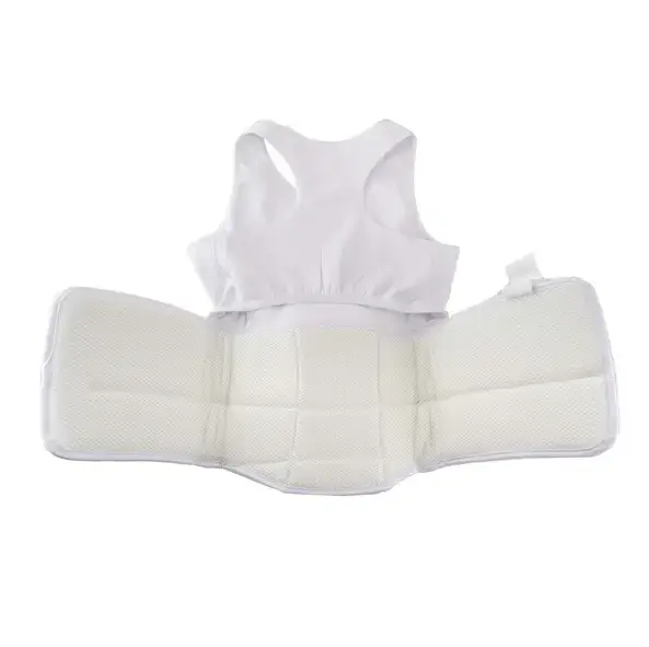 Женская защита живота с лицензией WKF SMAI Белая L | BPW купить недорого в Украине, фото 3