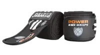 Бинти на коліна Power System PS-3700 Knee Wraps Grey/Black (пара) купити