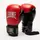 Боксерские перчатки Leone GN383 THUNDER Red 10 унций (капу в комплекте)
