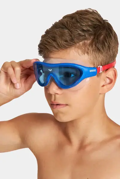 Очки для плавания Arena THE ONE MASK JR синий, оранжевый Дет OFSM купить недорого в Украине, фото 7