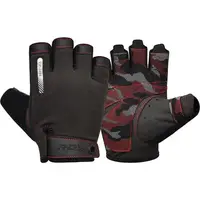 Перчатки для фитнеса RDX T2 Half Red S купить