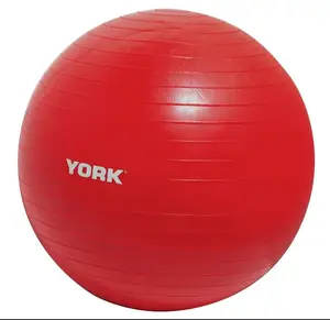 Фітбол York Fitness 55см червоний + насос купити
