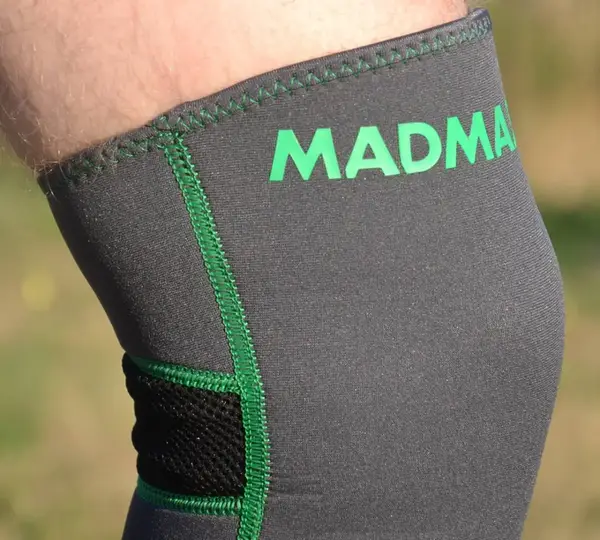 Наколінник MadMax MFA-294 Zahoprene Knee Support Dark Grey/Green S купити недорого в Україні, фото 6