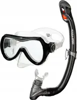 Набор маска и трубка Aqua Speed Alize + Samos 60314 черный дети OSFM купить