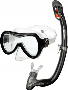 Набір маска і трубка Aqua Speed Alize + Samos 60314 чорний Діт OSFM купити