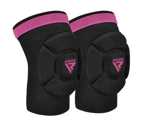 Наколінники спортивні RDX HOSIERY KNEE FOAM K5 BLACK/PINK-S (пара) купити