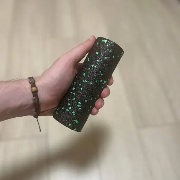 Набір для масажу та йоги PowerPlay PP_4091 EPP (2 м'ячики + валик масажер 15*5,3 см.) Green + резинка 5.5 кг. купити недорого в Україні, фото 7