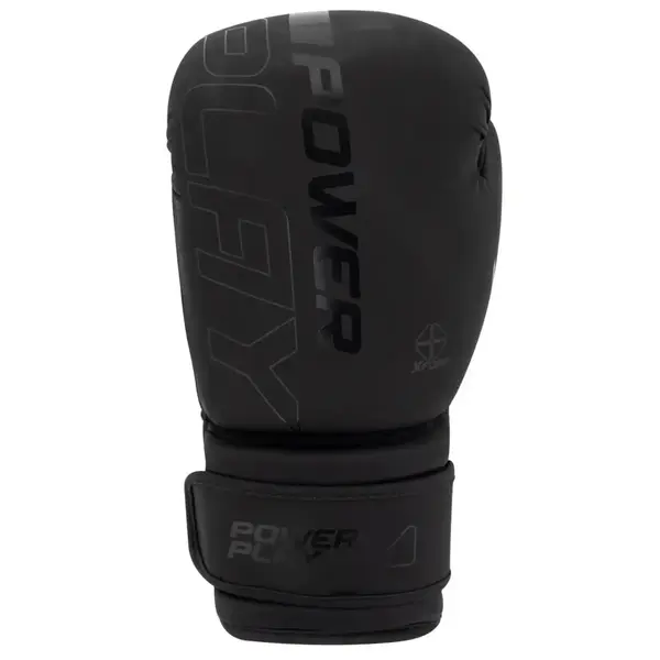 Боксерские перчатки PowerPlay 3024 Ultra Mat Черные 8 унций купить недорого в Украине, фото 6