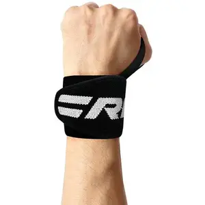 Бинти для зап'ясть (кистьові бинти) RDX W2 Gym Wrist Wraps Black Pro купити