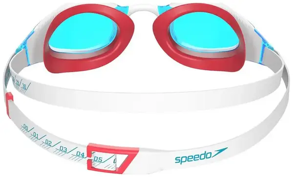 Окуляри для плавання Speedo FASTSKIN HYPER ELITE білий, синій Уні One Size купити недорого в Україні, фото 2