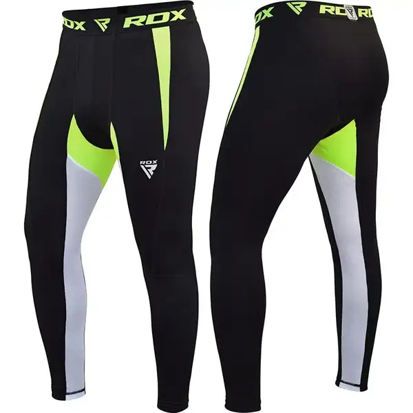 Штани компрессійні RDX Lycra Green S купити недорого в Україні, фото 3
