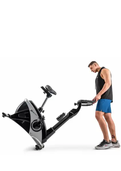 Велотренажер Hop-Sport HS-090H Apollo'21 сріблястий iConsole+ Мат купити недорого в Україні, фото 4