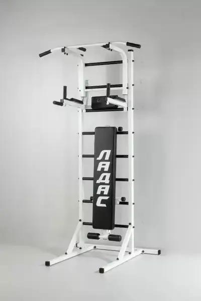 Шведская стенка Ладас универсал Белый/Черный купить